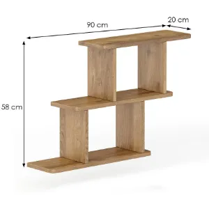 Obrazek Półka Sosna PK105-90x58x20 dąb