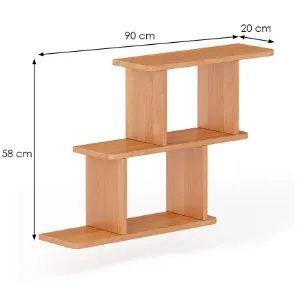 Obrazek Półka Sosna PK105-90x58x20 olcha