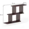 Obrazek Półka Sosna PK105-90x58x20 orzech