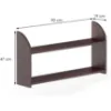 Obrazek Półka Sosna PK110-90x47x19 orzech