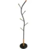 Obrazek Wieszak metalowy 9459 Broody czarny/naturalny