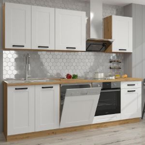 Obrazek Szafka kuchenna LUNA biały mat/artisan 30d cargo bb