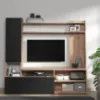 Obrazek Meblościanka Braga Artisan/Czarny 11011452