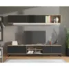 Obrazek Meblościanka Monaco Artisan/Czarny 11013510