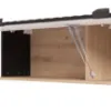 Obrazek Meblościanka Monaco Artisan/Czarny 11013510
