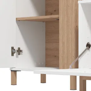Obrazek Meblościanka Bestia Artisan/Biały 11013735