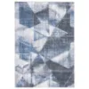 Obrazek Dywan Chenile Print Rug 0,8/1,5 RS2447PT-1 niebieski
