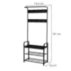Obrazek Garderoba Fremont 21298D czarny