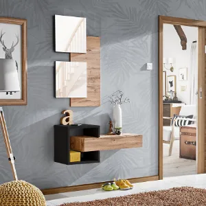 Garderoba Easy II WTZ EY2  wotan/czarny