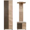 Obrazek Garderoba Pedro II HJZ PD2+P hickory jackson/czarny