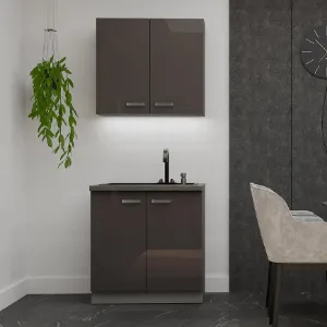 Kuchnia Grey 80cm Bez Blatu
