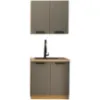 Obrazek Kuchnia Luna Dustgrey/Artisan 80cm Bez Blatu