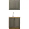 Obrazek Kuchnia Stilo Dustgrey/Artisan 80cm Bez Blatu