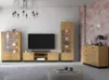 Obrazek SZAFKA RTV MODESTO 06 DĄB/CZARNY