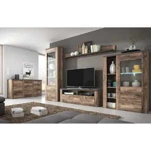 Obrazek Komoda Larona 2D3S satin nussbaum 25