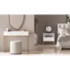 Obrazek Toaletka Clearing 06 biały/złota