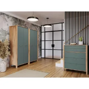 Obrazek Komoda Indygo K5S dąb wotan-green