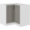 Obrazek Szafka Kuchenna Stilo Claygrey/Biały 90x90 Nd 2f Bb