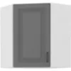 Obrazek Szafka Kuchenna Stilo Dustgrey/Biały 60X60 GN-72 2F (45°)