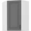 Obrazek Szafka Kuchenna Stilo Dustgrey/Biały 60X60 GN-90 1F (45°)