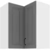 Obrazek Szafka Kuchenna Stilo Dustgrey/Biały 60X60 GN-72 2F (90°)