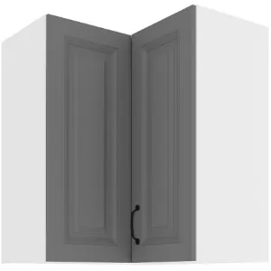 Obrazek Szafka Kuchenna Stilo Dustgrey/Biały 60X60 GN-72 2F (90°)