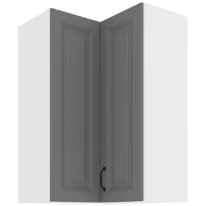 Obrazek Szafka Kuchenna Stilo Dustgrey/Biały 60X60 GN-90 2F (90°)