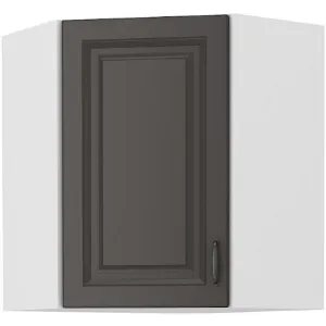 Obrazek Szafka kuchenna Stilo Grafit/Biały 60X60 GN-72 2F (45°)