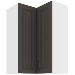 Obrazek Szafka kuchenna Stilo Grafit/Biały 60X60 GN-90 2F (90°)