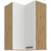 Obrazek Szafka kuchenna Luna Biały/Artisan 60X60 GN-90 2F (90°)