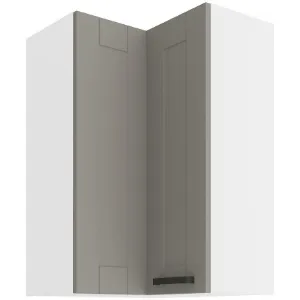 Obrazek Szafka kuchenna Luna Claygrey/Biały 60X60 GN-90 2F (90°)