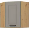 Obrazek Szafka kuchenna Luna Claygrey/Artisan 60X60 GN-72 2F (45°)