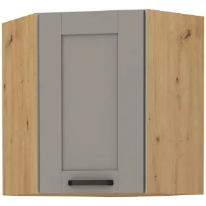 Obrazek Szafka kuchenna Luna Claygrey/Artisan 60X60 GN-72 2F (45°)