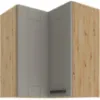 Obrazek Szafka kuchenna Luna Claygrey/Artisan 60X60 GN-72 2F (90°)