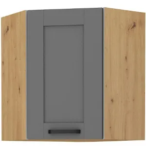 Obrazek Szafka Kuchenna Luna Dustgrey/Artisan 60X60 GN-72 2F (45°)