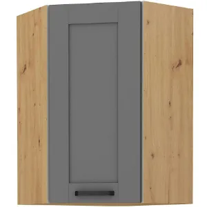 Obrazek Szafka Kuchenna Luna Dustgrey/Artisan 60X60 GN-90 1F (45°)