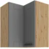 Obrazek Szafka Kuchenna Luna Dustgrey/Artisan 60X60 GN-72 2F (90°)