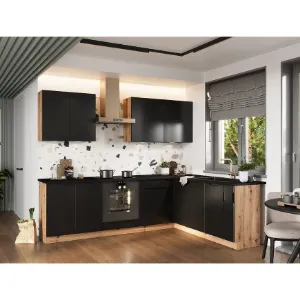 Obrazek Szafka Kuchenna Isabel WO60 MV czarny/artisan