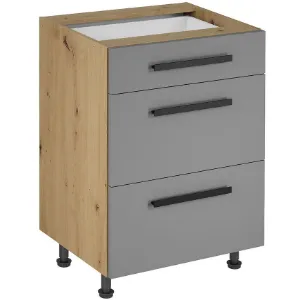 Szafka kuchenna Langen D60S3 uchwyt beige