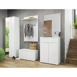 Obrazek Lustro Selene 21 biały