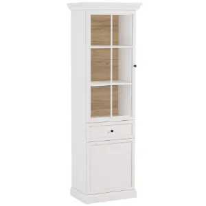 Obrazek Witryna Lucca W2D1S biały opal
