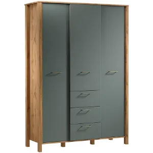 Szafa Indygo S3D3S dąb wotan-green