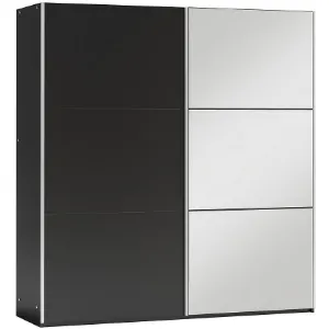 Szafa Vigo 120 Czarny /Lustro