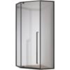 Obrazek Kabina prysznicowa pięciokątna Light 80x80x195 black