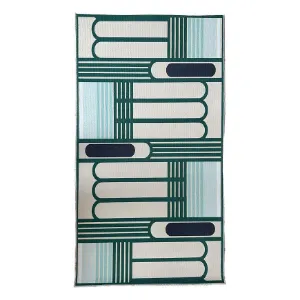Obrazek Dywan drukowany Printing Loop 1,2/1,7 14 zielony
