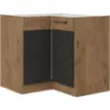 Obrazek Szafka Kuchenna Vigo Grafit Mat 90x90 Nd 2f Bb