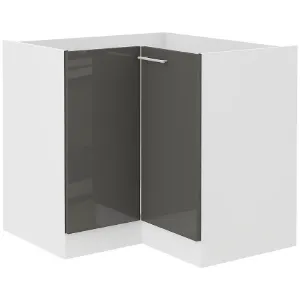 Obrazek Szafka Kuchenna Lara Grey 90x90 Nd 2f Bb