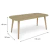 Obrazek Ława Porto 110x55x46 Artisan
