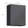 Obrazek Szafka Kuchenna Loft II G60 grafit
