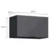 Obrazek Szafka Kuchenna Loft II G60 OK grafit
